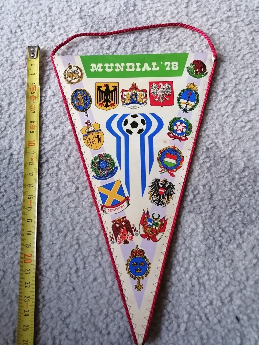 Fanion Gagliardetto Mexique 70 Mundial – Association Argentine – Vintage Occasion