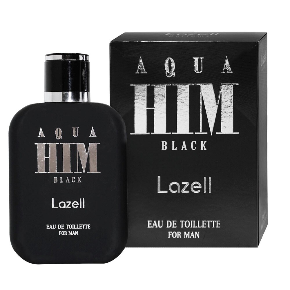 5907814626165 Aqua Him Black woda toaletowa spray 100ml Lazell 7390₽