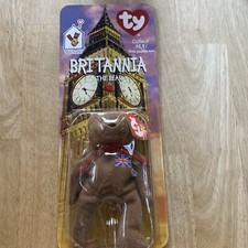 McDonald  s TY Beanie Baby Britannia The Bear 1999 Date Errors 1993 On Tag