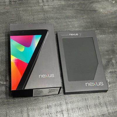BUNDLE Asus Google Nexus 7 2012 16GB 1st Gen + Travel Cover (Dark Grey 1st Gen)