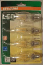 Sylvania Ultra LED 4 Pack 60W/5W B10 - Soft White 2700K-Dimmable-711688-Save 2+