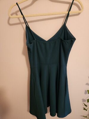 windsor dark green dress Few Moda | Noelle Cotton Dress main image 1