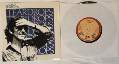George Harrison Tear Drops / Save the World 7'' Inch Vinyl Picture Sleeve NEW