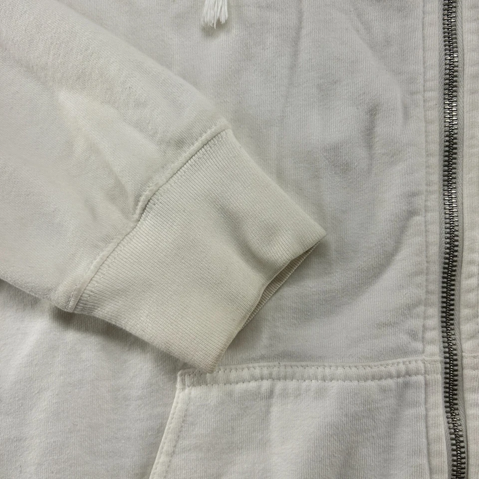 Толстовка с капюшоном Brandy Melville OS белая на молнии Heaven Sent John Galt J GALT увеличенная - Изображение 2 из 4