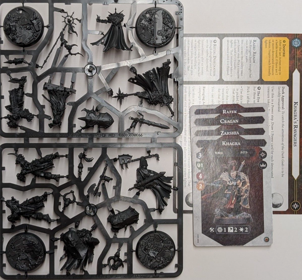 Khagra's Ravagers Warband; Warhammer Underworlds Embergard, Slaves