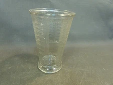 Antique Graduated Glass Glass Meter Kitchen Utensil Vintage