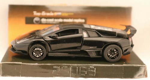 ++LAMBORGHINI Murciélago LP670-4 SV++schwarz++Cast-Modell++ M1:36++neu und ovp. - Bild 8 von 8