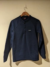 Vintage Patagonia Capilene Blue Small Thermal Pullover Long-Sleeve