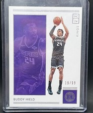 2018-19 Panini Encased Buddy Hield # 68 #’d 19/99 Sacramento Kings