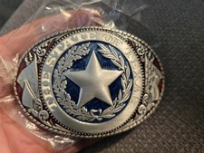 New Vintage State of Texas Belt Buckle