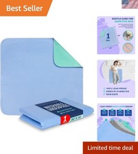 Quick-Drying Waterproof Bed Pads for Adults  Kids - 36"x34" Leakproof Comfort