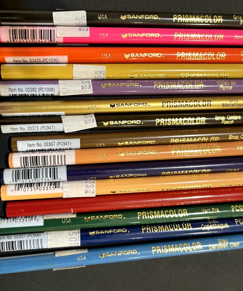 Lápices SANFORD PRISMACOLOR NOS (individuales) | Fórmula años 90-00 | Envío con tarifa plana de $6 Foto 2 de 3