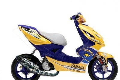 Yamaha Aerox MBK Nitro yellow Camel Edition DEKOR DECAL Aufkleber