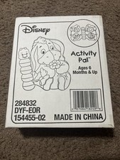 Jouet ancien Activity Pal bébé 6 mois + Disney Fisher Price Eeyore Neuf dans sa boîte