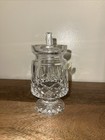 Marked Waterford Crystal Condiment Jam Honey Marmalade Footed Jar Lismore W. Lid — photo 2