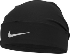 Nike Unisex Beanie Hat Black/Silver One Size New