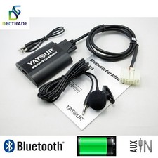 BTA Hi-Fi Bluetooth Kit Car Music Changer AUX For Toyota Lexus Big 5+7pin Plug
