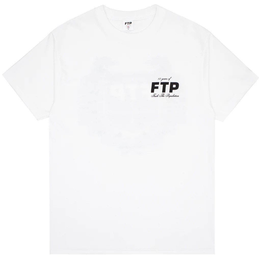 FTP 15 Year Anniversary Tee (White) Size XXL Brand New In
