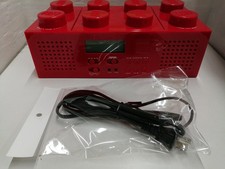 Retro Lego LG11003 Block Style CD Radio Player Red Pop Art Design JAPAN JP