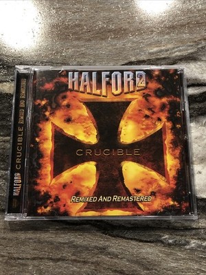 Halford Crucible 2010 CD Remixed Remastered Rob Halford Judas Priest See Pics