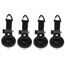 4Pcs Suction Cup Anchor Securing Hook Tie Down,Camping Tarp As Car Side1627