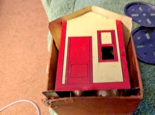 ORIGINAL mx house and box A.C. GILBERT ERECTOR SET