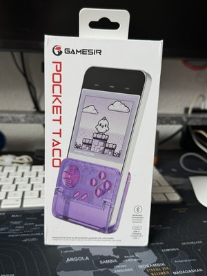 GameSir Pocket Taco: Bluetooth Gaming Controller (Atomic Purple) (New/OVP)