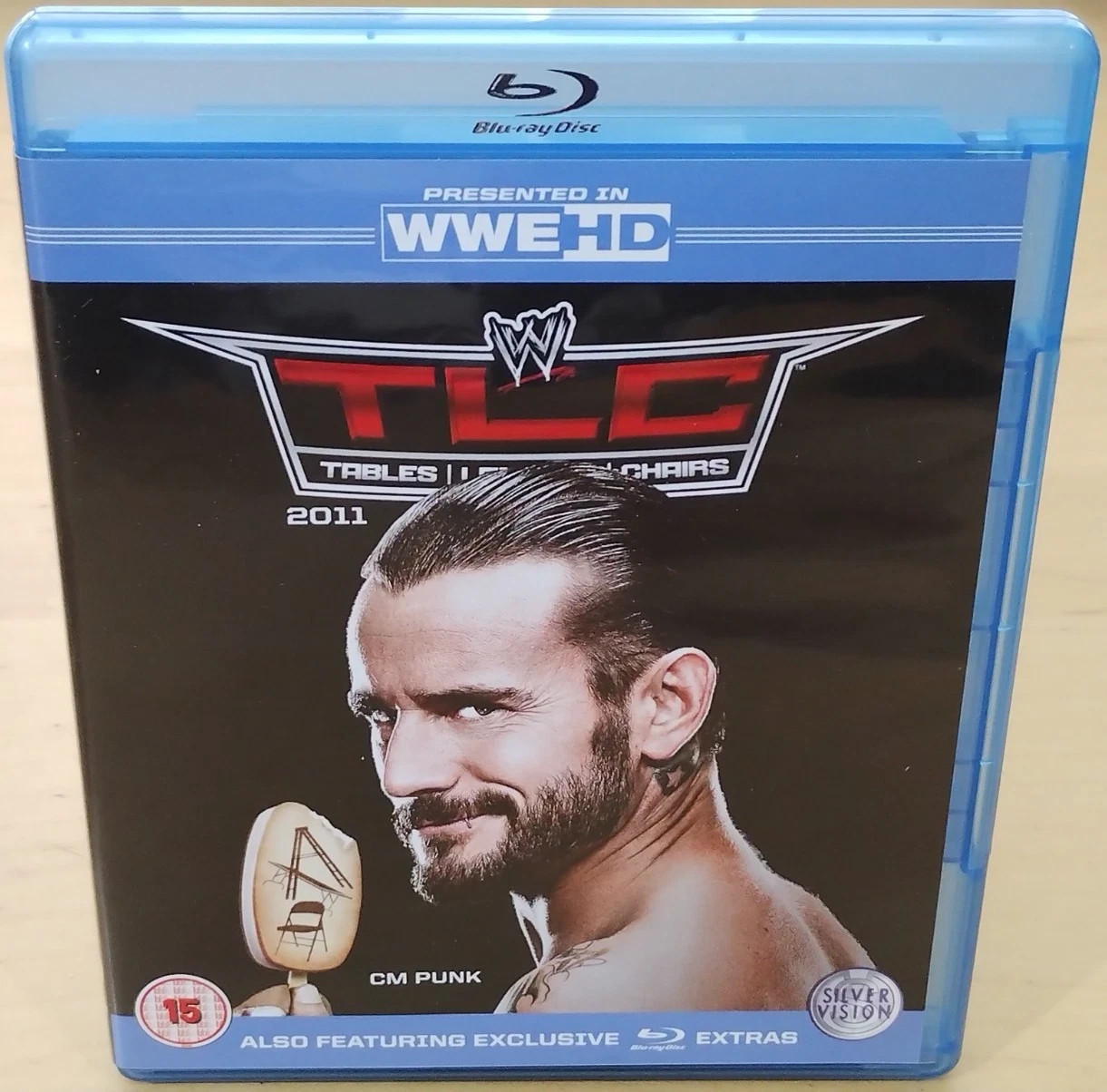 WWE Wrestling - TLC : Tables , Ladders , Chairs 2011 Blu-Ray In VGC PAL
