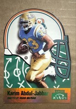 1996 Playoff Prime - Rookie Karim Abdul-Jabbar #49 (RC) 💥 DIE CUT INSERT