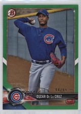 2018 Bowman Prospects Green 94/99 Oscar De La Cruz #BP59 z6b