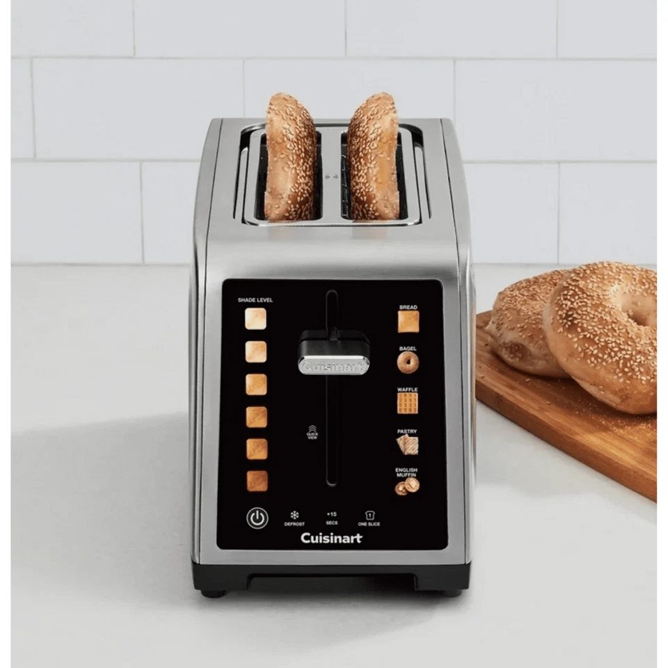 Cuisinart SimpliTouch XL Color Touchscreen 2-Slice Toaster