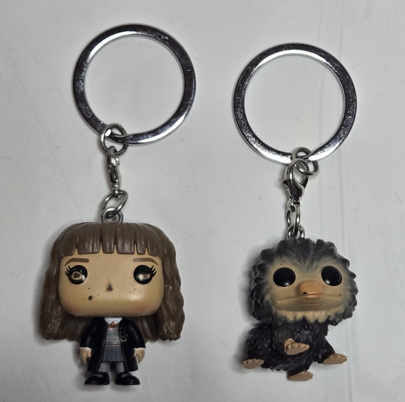 Funko Baby Niffler & Hermione Keychain Harry Potter Fantastic Beasts!