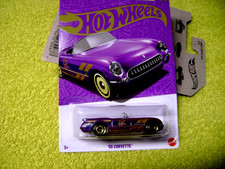 Hot Wheels 57th Anniversary 1955 Corvette Vehicle Purple 46 Brand New Hot Wheels 57th Anniversary 1955 Corvette Vehicle Purple 46 Brand New