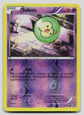 Solosis 42/101 Common Plasma Blast Pokemon Reverse Holo Lightly Played
