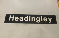 Headingley   - Yorkshire Leeds Bus Destination 38x6” Blind Gift