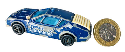 Toy Car Majorette Blue Alpine A 310 Vintage ra