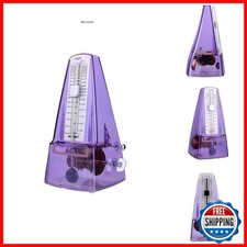 Metronome BESTMAY-330 Transparent Purple Mechanical for Percussionist