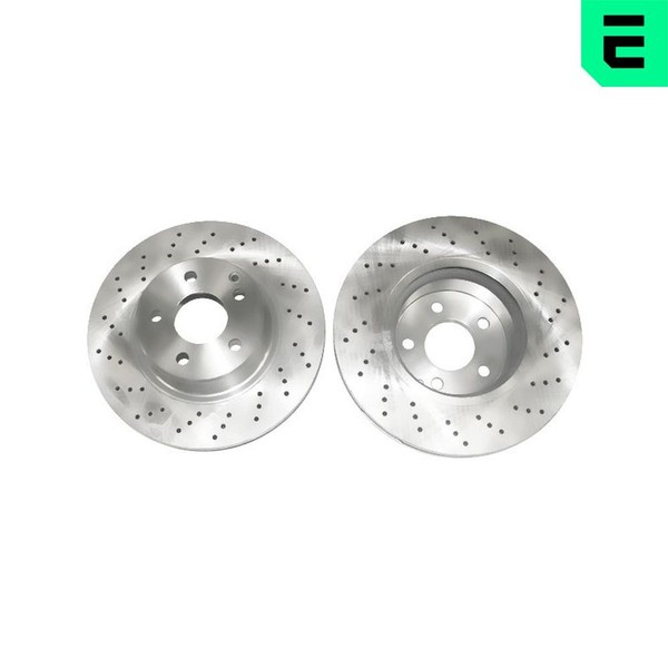 2X Bremsscheibe Optimal BS-7370C FüR Mercedes Klasse W220 V220 280 220 063 163-image