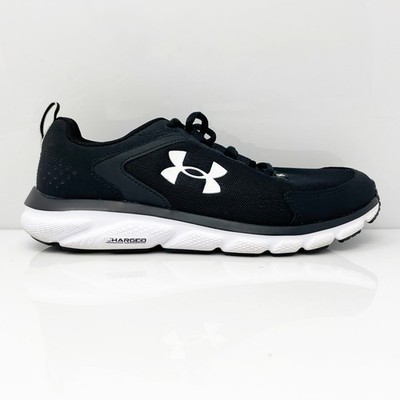 Under Armour Womens Charged Assert 9 3024862-001 Black Running Shoes Sneakers 8D