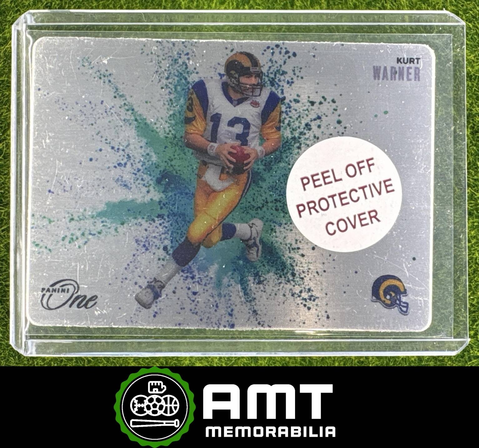 Kurt Warner 2024 Panini One Color Blast St. Louis Rams #CB-KWR