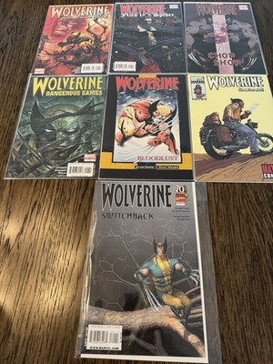 Lot of Wolverine One Shots-Chop Shop, Saudade, Switchback, etc. Great Condition!