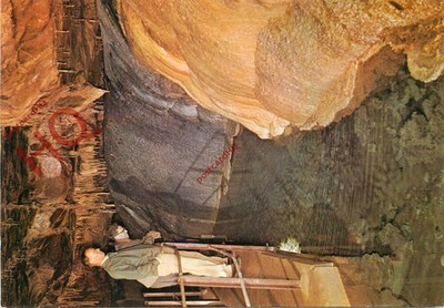Ansichtskarte, Ingleborough Höhle, der Kristallpool