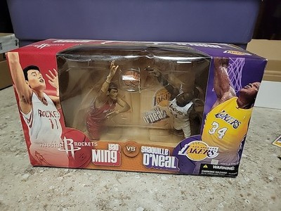 NBA　マクファーレン　12インチシリーズ　姚明 NBA McFarlane Yao Ming vs Shaq Shaquille O'Neal Series 5 LA Lakers