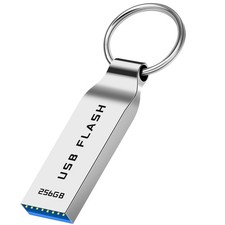 USB Flash Drive Metal Pendrive Memory Stick Data Storage Thumb Drive 256GB