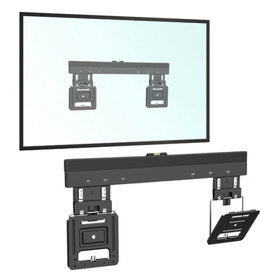 ynVISION Ultra Slim Micro Gap TV Wall Mount for all 32''-65'' TVs - Works w/ Frame