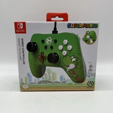 NINTENDO SWITCH Wired Controller • YOSHI Super Mario ~ Power A 🌺 NEW SEALED