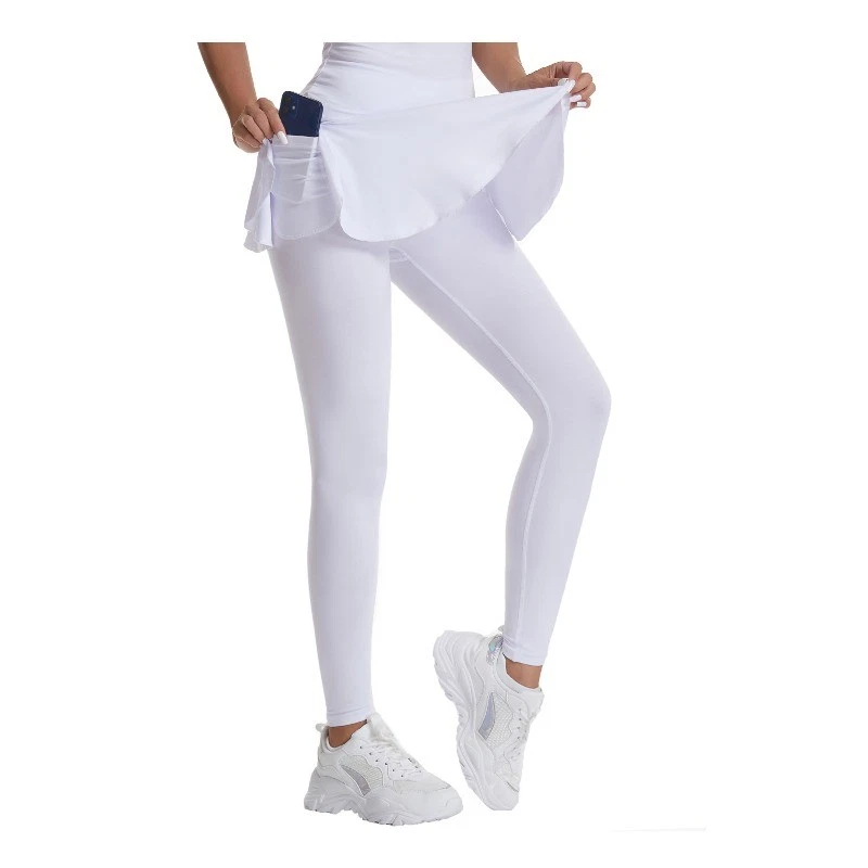 High Waisted Butt Lifting Tennis Skirt Pants for Women – Yoga & Workout Ready