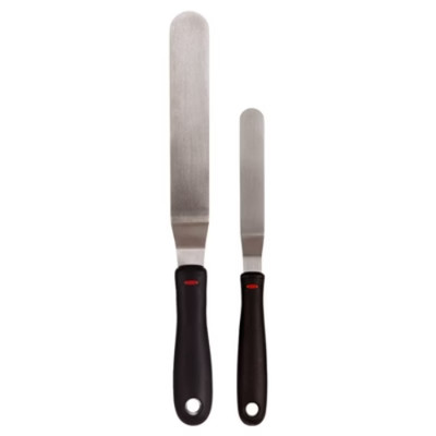 OXO 2pc Icing Knife Set: Stainless Steel Offset