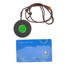 Volcanic Lava Pendant Green Core Promote Circulation Adjustable CHU