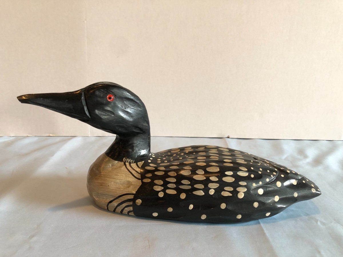 Heritage Mint Wooden Loon Duck Decoy 11